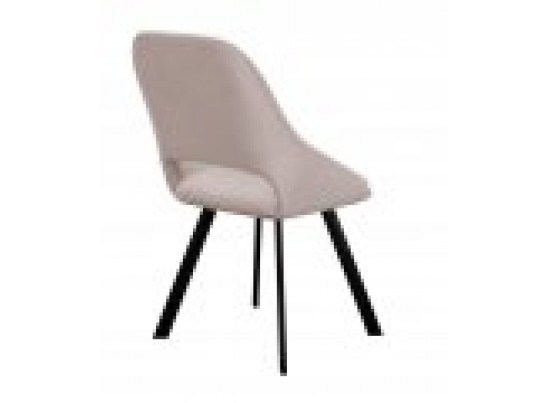 Стул ASP, 360 град. поворот. B5 Капучино, велюр / черный каркас, в Каменске-Уральском