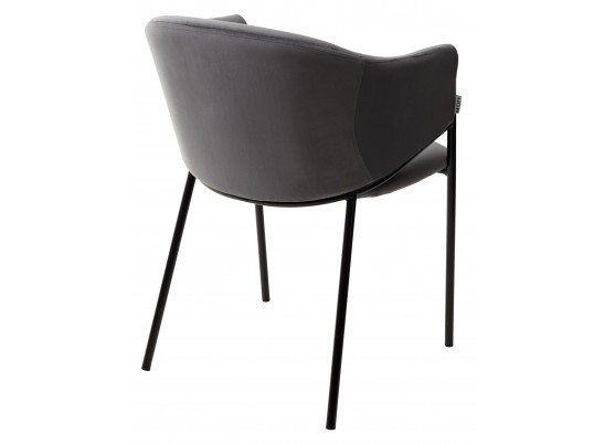 Стул DILL BLUVEL-14 серый, велюр / черный каркас, в Каменске-Уральском