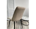 Стул CHIC VF-01/ VF-02 светло-бежевый/ бежевый, ткань/ черный каркас в Каменске-Уральском