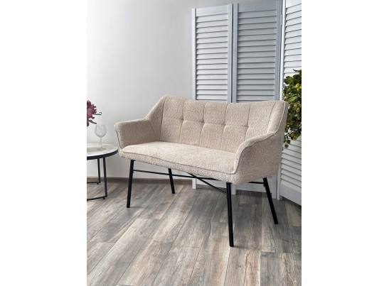 Скамья BERGAMO UF998-04 бежевый, букле / Товарный знак DISAUR в Каменске-Уральском