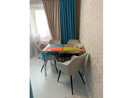 Стул BRANDY серый, велюр G062-14 в Каменске-Уральском