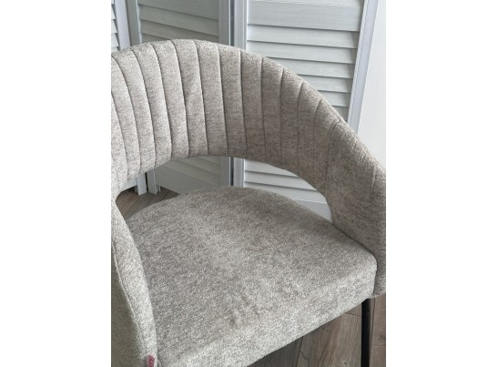 Стул SNUG 3018-03 светло-серый, шенилл / черный каркас, ®DISAUR в Каменске-Уральском