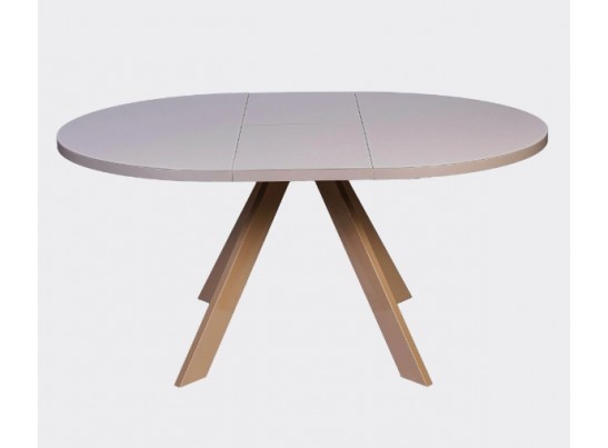 Стол МОНТЕН 120 Капучино, стекло / Капучино, в Каменске-Уральском