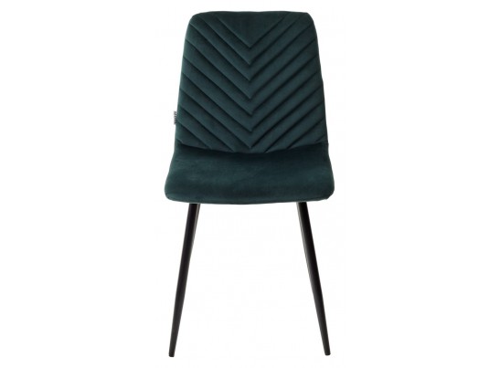 Стул DUKE BLUVEL-78 GREEN, велюр / черный каркас в Каменске-Уральском