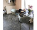 Стул DILL PK6015-16 (VBP216) античный зеленый, велюр/ золотой каркас, в Каменске-Уральском