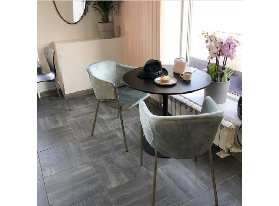 Стул DILL PK6015-16 (VBP216) античный зеленый, велюр/ золотой каркас, в Каменске-Уральском
