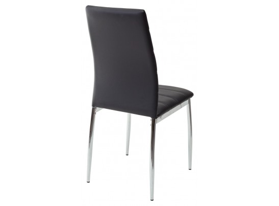 Стул DESERT 603 черный #605, экокожа в Каменске-Уральском