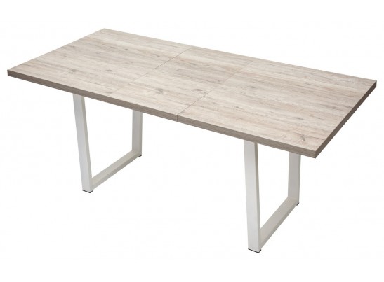 Стол ЛОФТ 138 Дуб Анкона/ Белый в Каменске-Уральском