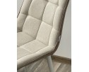 Стул CHIC VF-01/ VF-02 светло-бежевый/ бежевый, ткань/ белый каркас в Каменске-Уральском