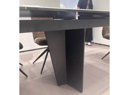 Стол MIKKEL 200 TL-188, испанская керамика / черный каркас, ®DISAUR в Каменске-Уральском