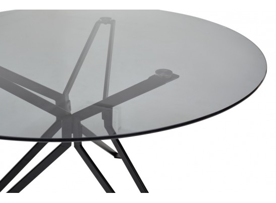 Стол VENETO D110 дымчатый в Каменске-Уральском