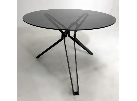 Стол VENETO D110 дымчатый в Каменске-Уральском