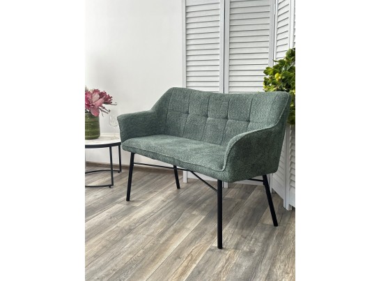 Скамья BERGAMO UF998-11 малахит, букле / Товарный знак DISAUR в Каменске-Уральском