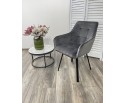 Стул MAVERICK 360 град. поворот. BLUVEL-14 GREY/ черный каркас, в Каменске-Уральском
