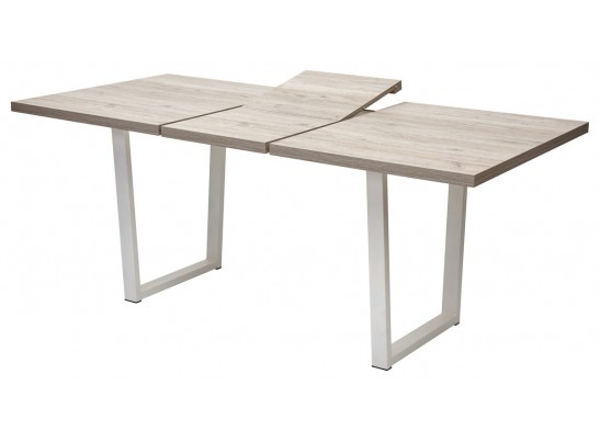 Стол ЛОФТ 138 Дуб Анкона/ Белый в Каменске-Уральском