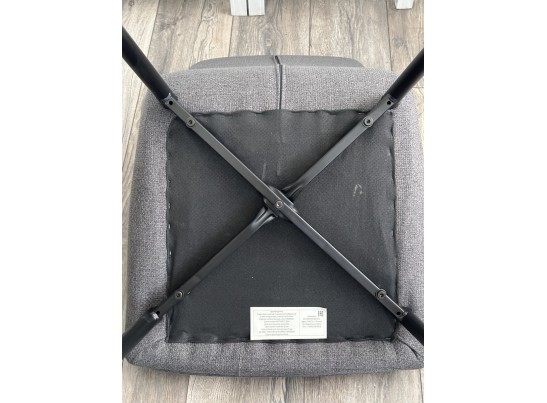 Стул CARACAS Barrel-97 Антрацит, ткань / черный каркас Товарный знак DISAUR в Каменске-Уральском