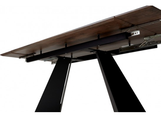 Стол Купер 160 ОБСИДИАН САТИНАТ, стекло / ЧЕРНЫЙ в Каменске-Уральском