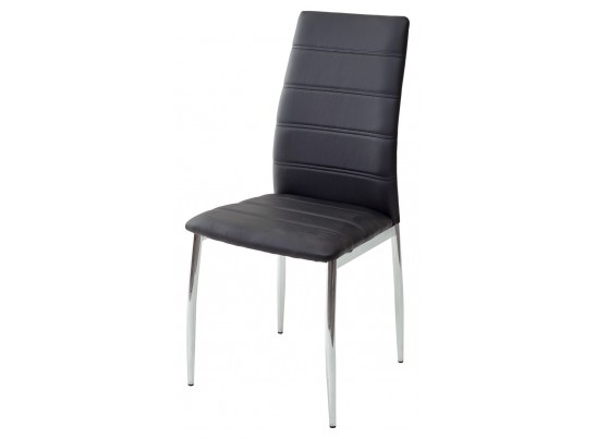 Стул DESERT 603 черный #605, экокожа в Каменске-Уральском