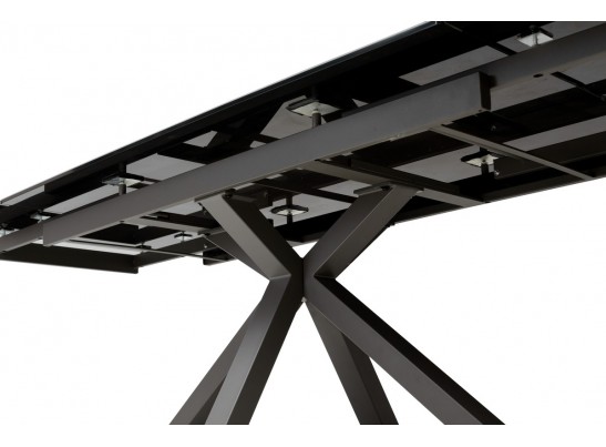 Стол ALTO 160 KL-136 Серый мрамор матовый, итальянская керамика/ GREY1 каркас в Каменске-Уральском