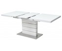 Стол QUADRO 140 WHITE GLASS белый глянец в Каменске-Уральском