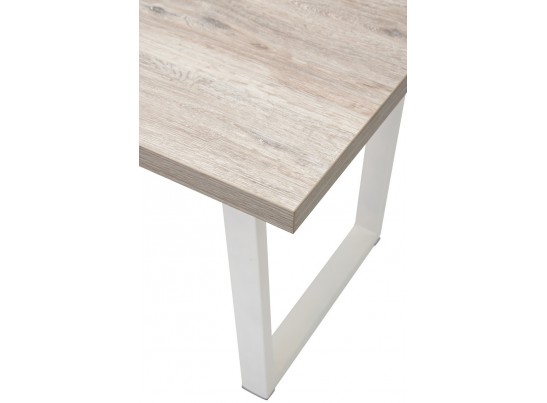 Стол ЛОФТ 138 Дуб Анкона/ Белый в Каменске-Уральском