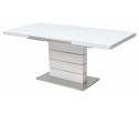 Стол QUADRO 140 WHITE GLASS белый глянец в Каменске-Уральском