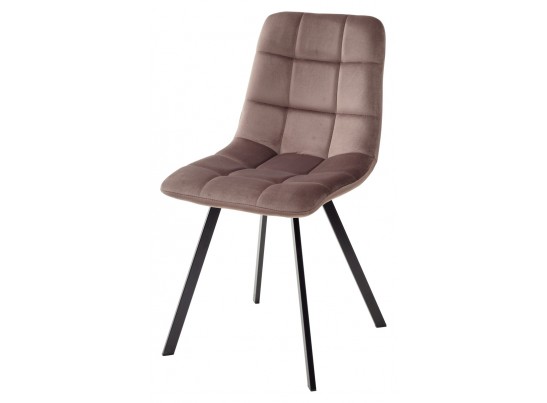 Стул CHILLI SQUARE BLUVEL-38 LATTE, велюр в Каменске-Уральском
