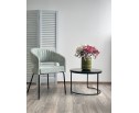Стул SNUG 3018-04 мятный, шенилл / черный каркас, ®DISAUR в Каменске-Уральском