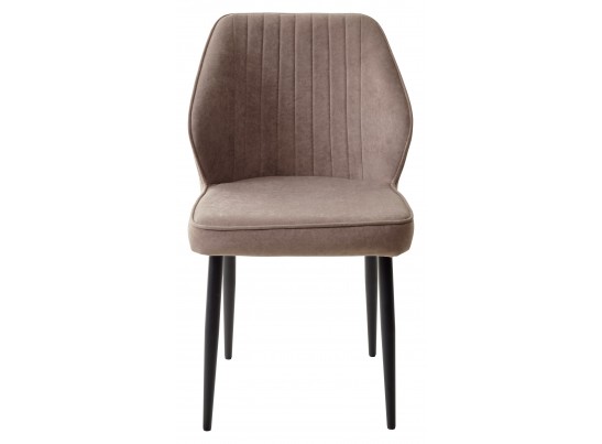 Стул VENA, цвет B5 Капучино, велюр/ черный каркас в Каменске-Уральском