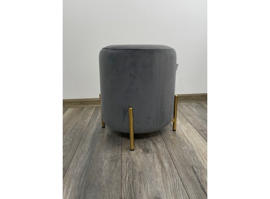 Пуф для гостиной RICE BLUVEL-14 GREY / GOLD в Каменске-Уральском