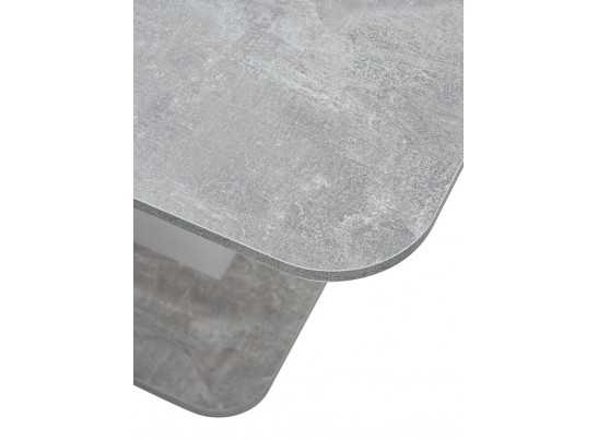 Стол SIRIUS 120 Бетон/ Белый в Каменске-Уральском