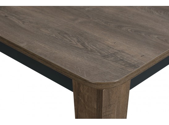 Стол EDWIN Дуб Канзас-Графит / Дуб Канзас в Каменске-Уральском