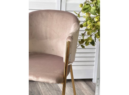 Стул DILL BLUVEL-40 BEIGE, велюр/ золотой каркас в Каменске-Уральском