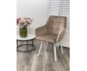 Стул MAVERICK 360 град. поворот. BLUVEL-40 BEIGE/ белый каркас, в Каменске-Уральском