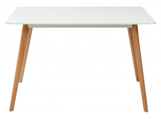 Стол ABELE 120 белый/массив бука в Каменске-Уральском
