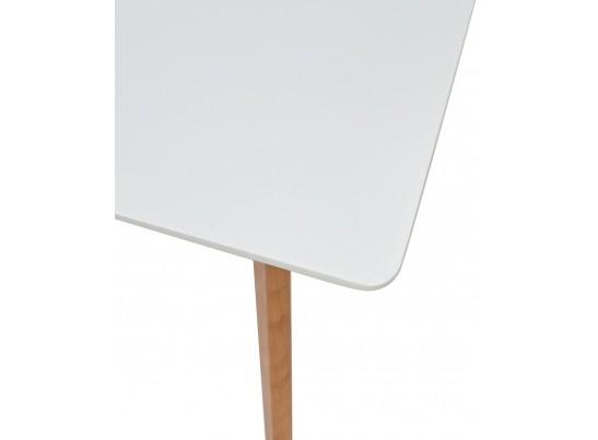 Стол ABELE 120 белый/массив бука в Каменске-Уральском