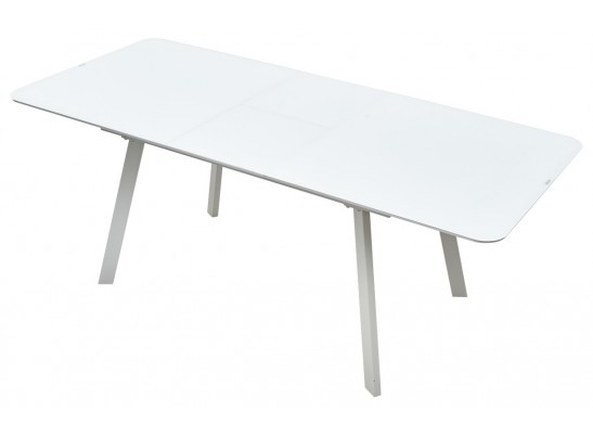 Стол ARUBA 160 WHITE/cупер белое глянцевое стекло в Каменске-Уральском