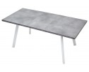 Стол BRICK M 140 Бетон Портленд/ Белый в Каменске-Уральском