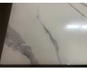 Стол CORNER 120 GLOSS STATUARIO WHITE SINTERED STONE / WHITE в Каменске-Уральском