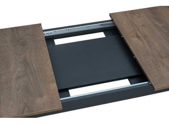 Стол EDWIN Дуб Канзас-Графит / Дуб Канзас в Каменске-Уральском