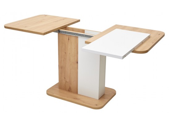 Стол NEXT 110 Дуб Артисан/ Белый в Каменске-Уральском