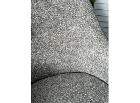 Стул STAMEN ткань DAVIS RETRO BLISS 85, цвет серый / черный каркас, ®DISAUR в Каменске-Уральском