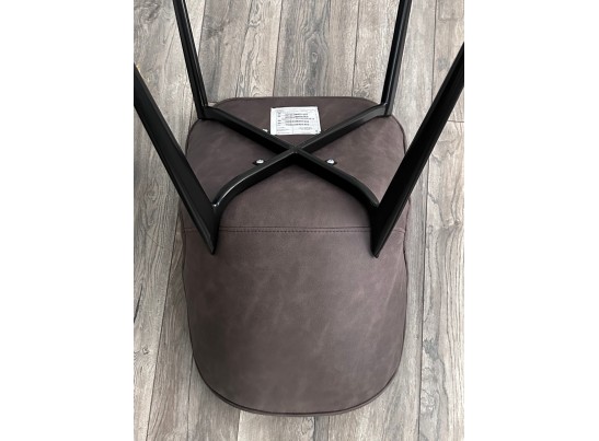 Стул КЛОД, цвет Kiprus-04 Коричневый, искусственная замша / черный каркас в Каменске-Уральском