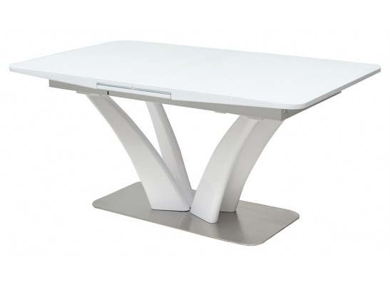 Стол FREYA 160 WHITE GLASS белый глянец в Каменске-Уральском
