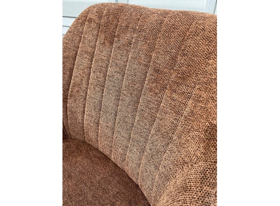 Стул BRANDY WZ2042-08 бронзовый фактурный велюр/ черный каркас в Каменске-Уральском