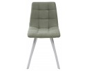 Стул CHILLI SQUARE UF860-11B мятный, ткань/ белый каркас в Каменске-Уральском