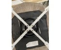 Стул MAVERICK 360 град. поворот. BLUVEL-40 BEIGE/ белый каркас, в Каменске-Уральском