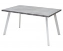Стол BRICK M 140 Бетон Портленд/ Белый в Каменске-Уральском