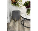 Пуф для гостиной RICE BLUVEL-14 GREY / GOLD в Каменске-Уральском
