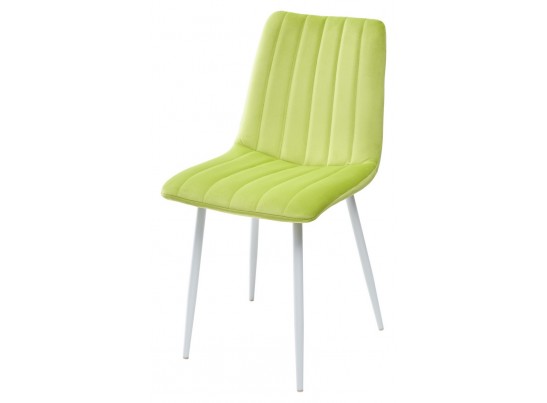 Стул DUBLIN G108-26 стебелек перца, велюр / белый каркас в Каменске-Уральском